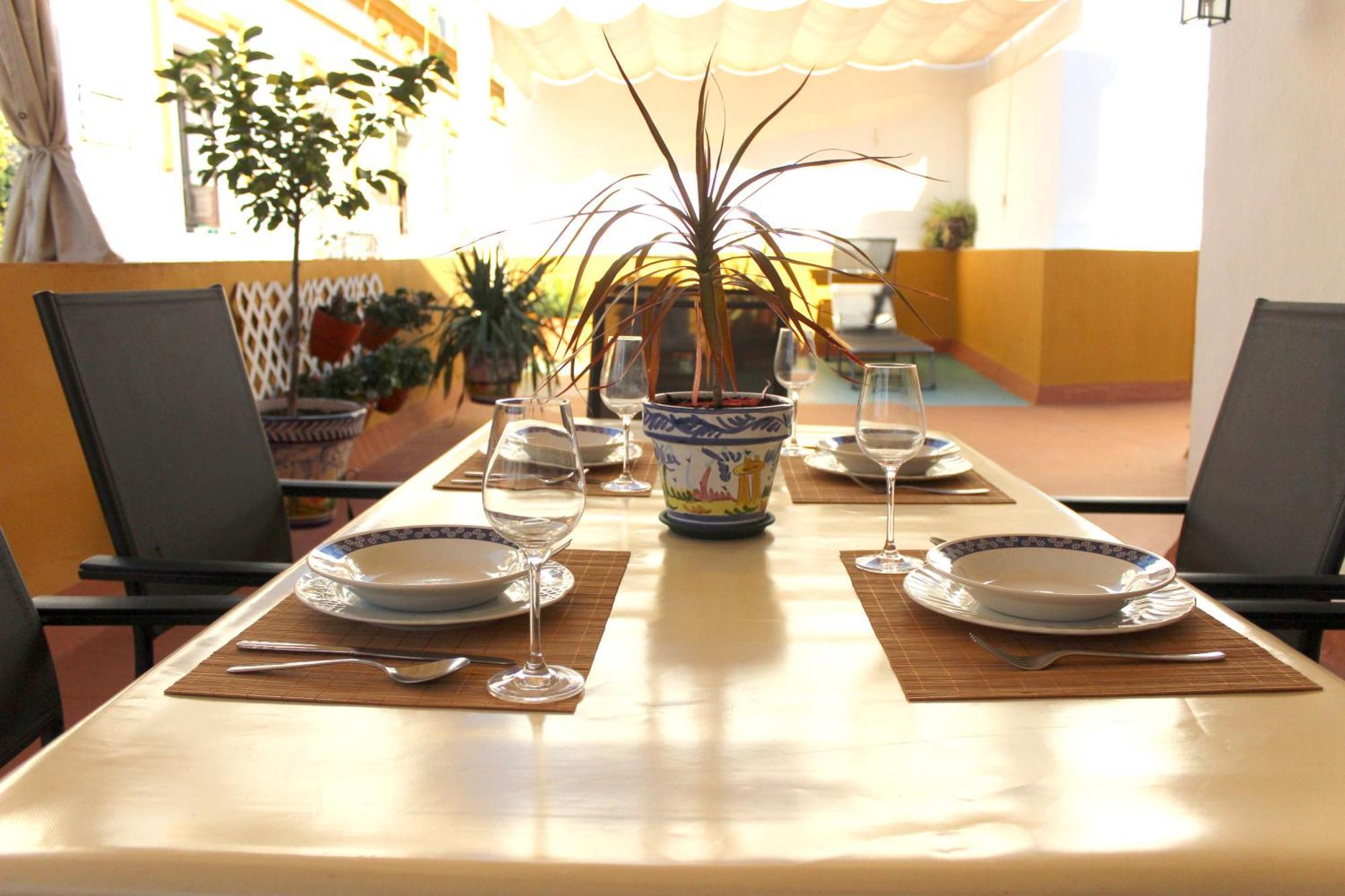 Duplex Acogedor Con Gran Terraza En Pleno Centro De Sevilla! Kültér fotó